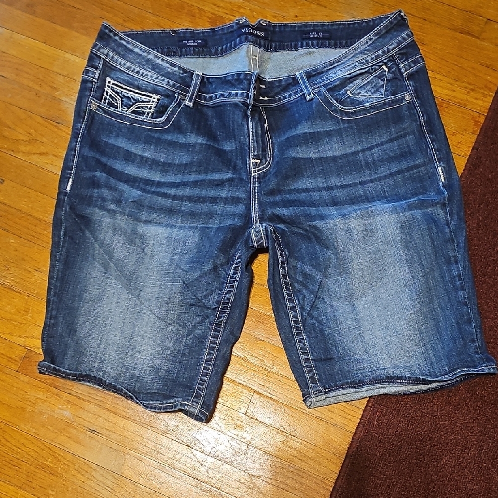 Vigoss Women's Blue Jean Shorts
